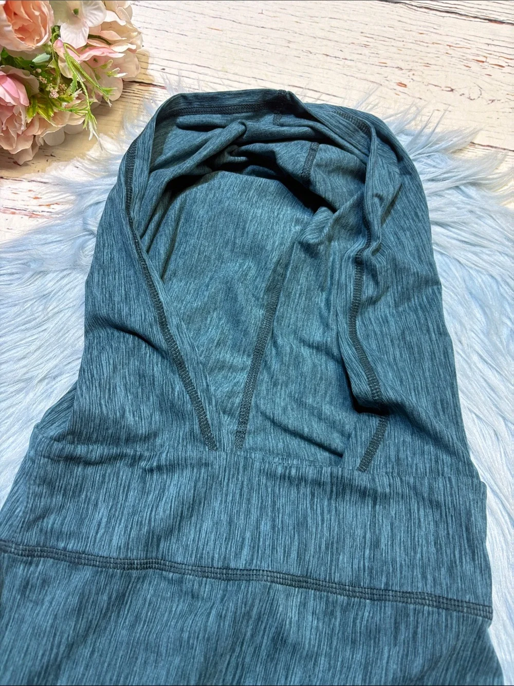 Hug Sleep Kids Turquoise SpaceDye Hooded Sleep Pod